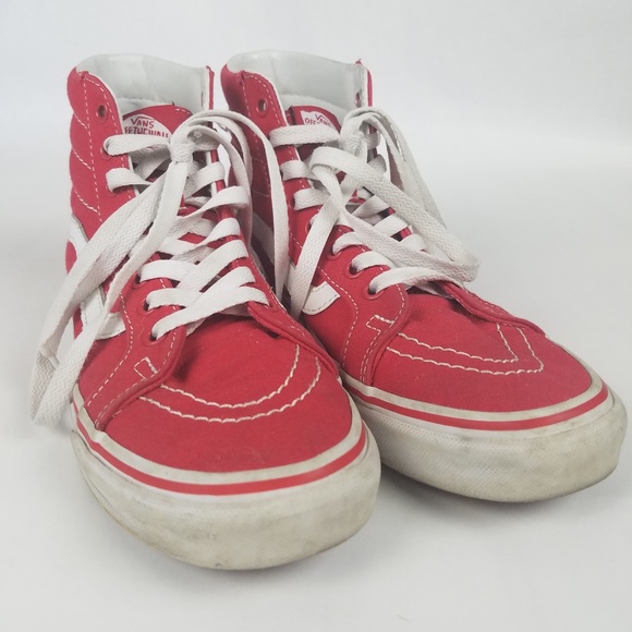 lace up vans high tops